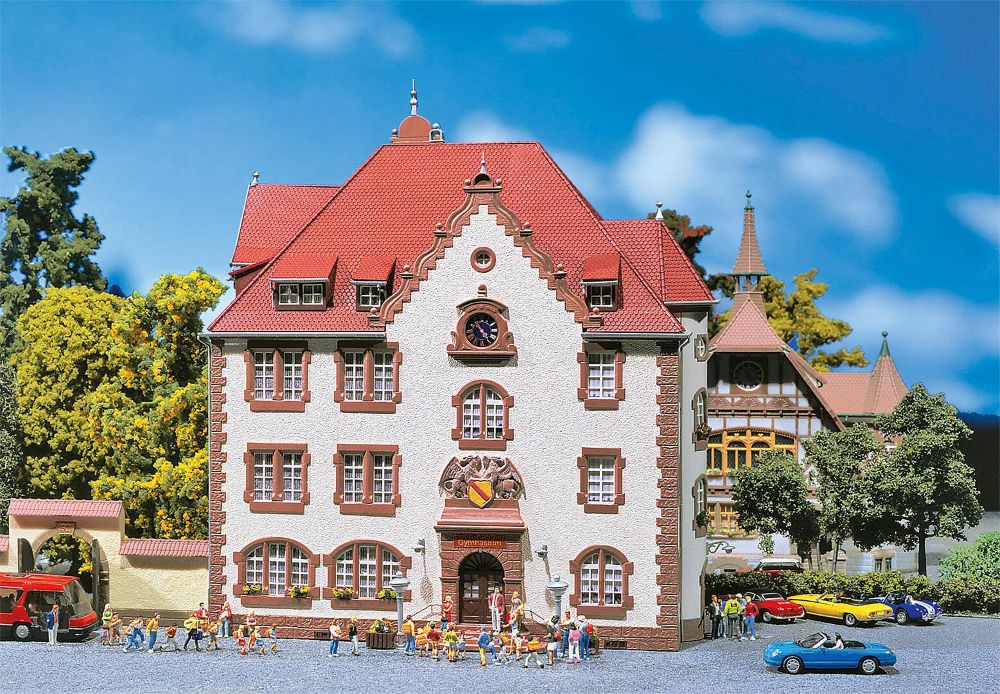 Faller 130923 Erich-Kästner-Gymnasium 1:87 Spur H0 Bausatz NEU