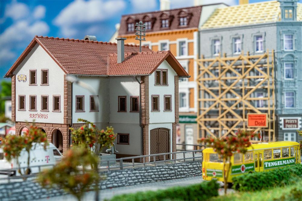 Faller 231727 Kleinstadtrathaus 1:160 Spur N Bausatz NEU OVP
