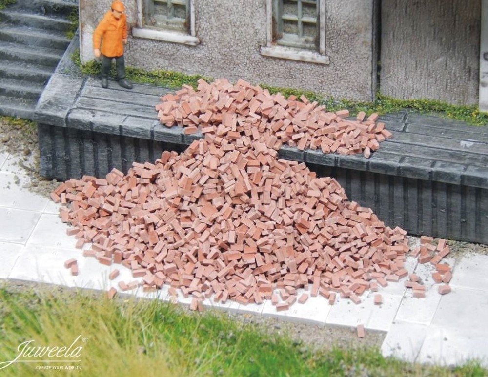 Juweela 21249 Ziegel (NF) ziegelrot mittel, 3000x (Miniatur)