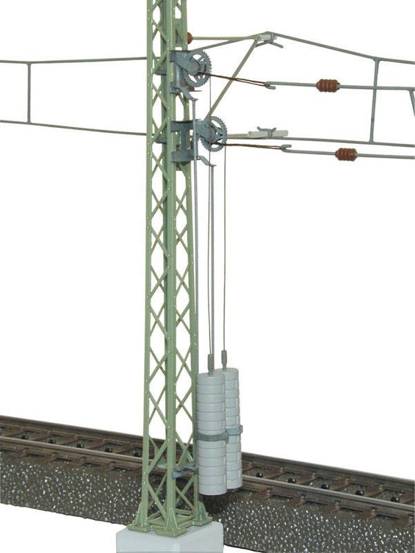 Viessmann 4164 H0 Radspannwerk mit Abspannmast