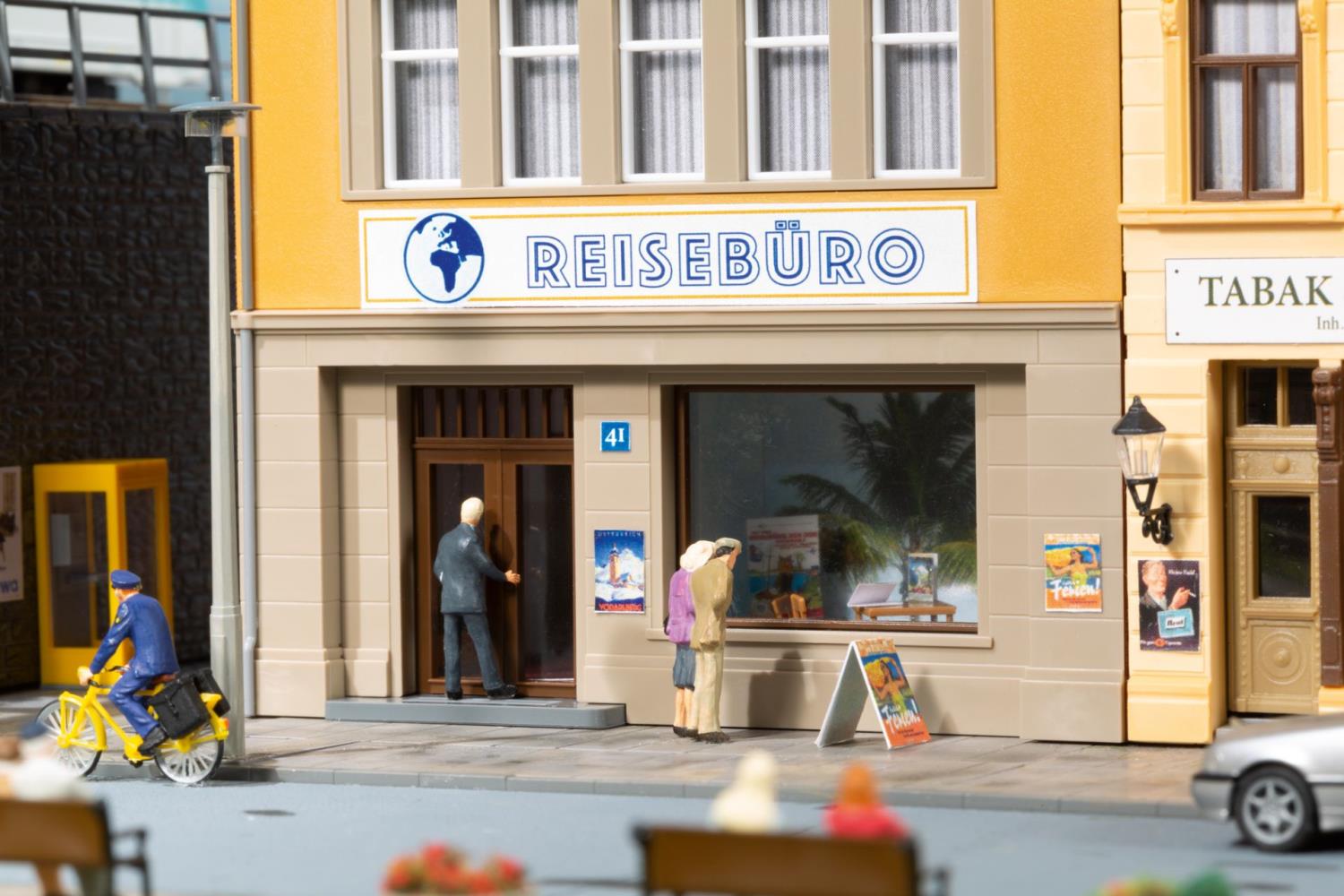 Auhagen 11472 Stadthaus Schmidtstraße 41 1:87 Spur H0 Bausatz NEU