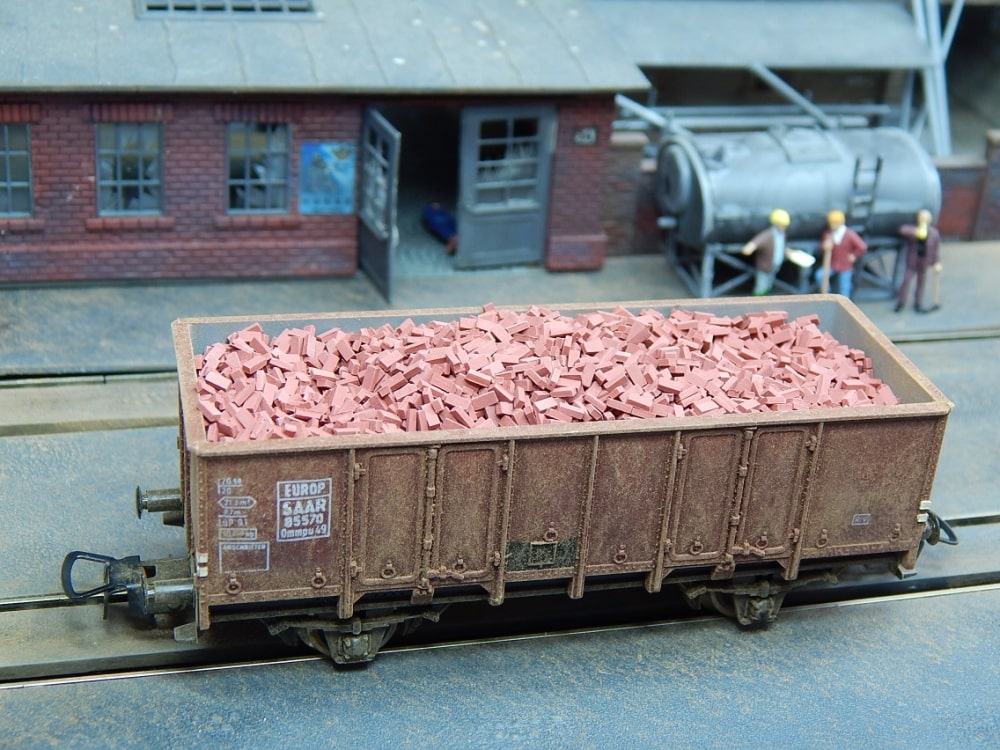 Juweela 28027 Ziegel (NF) ziegelrot dunkel, 6000x (Miniatur)
