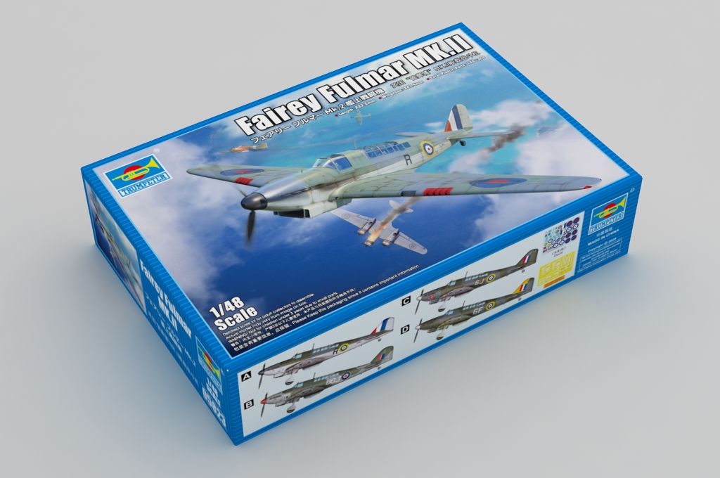 Trumpeter 05823 Fairey Fulmar MK II 1:48 Modellbausatz Neu OVP