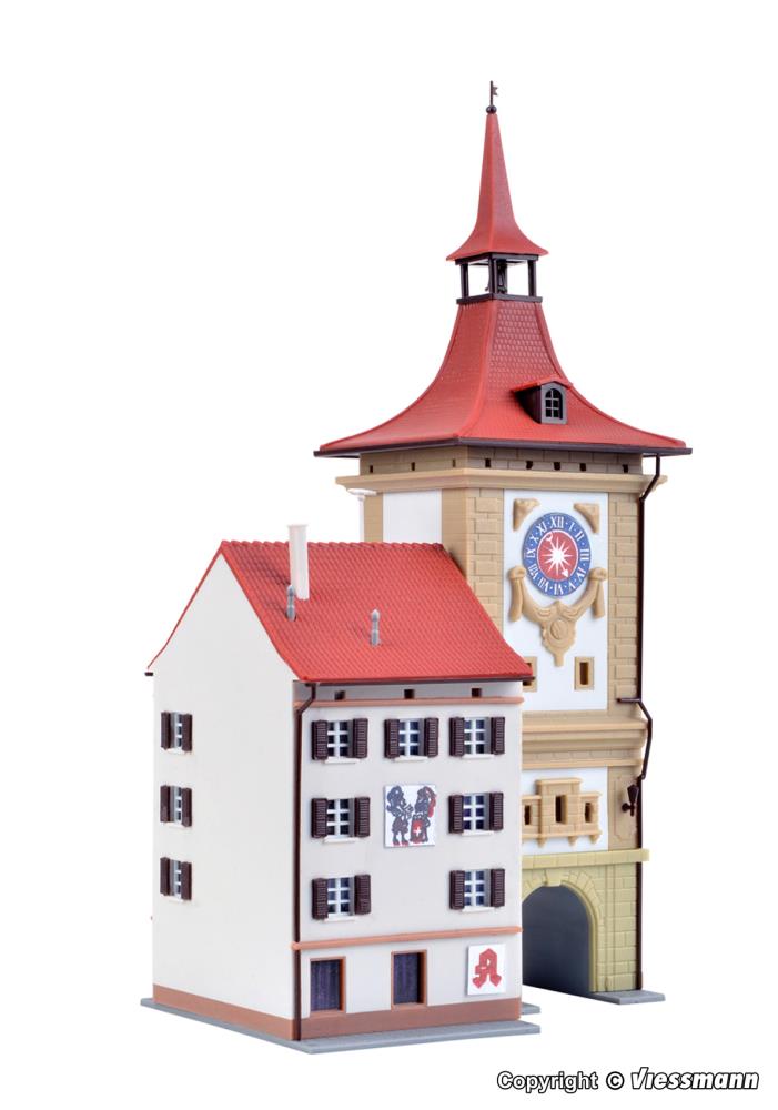 Kibri 36805 Stadttor mit Apotheke in Murten 1:220 Spur Z Bausatz