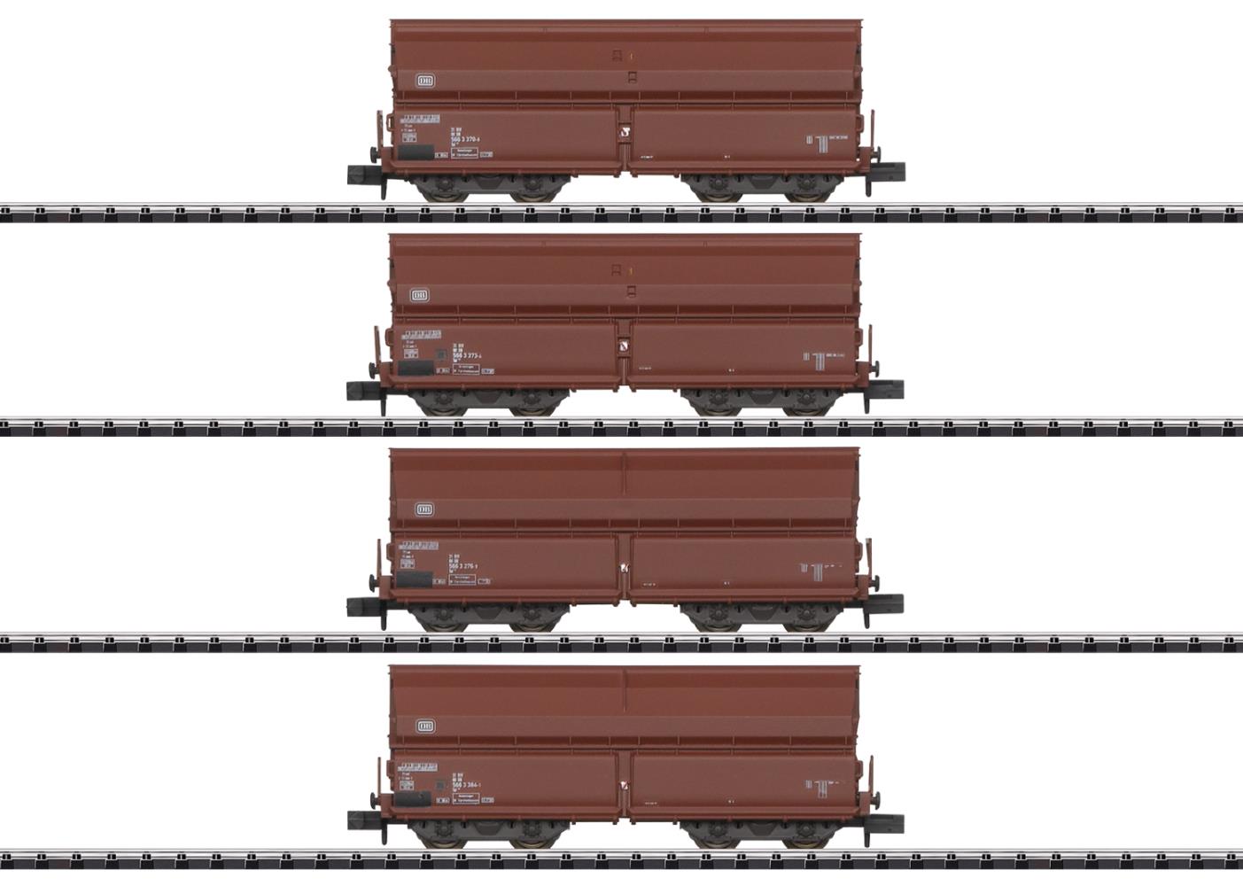 Trix MHI 18271 Selbstentladewagen-Set Bauart Tal 963 DB Spur N