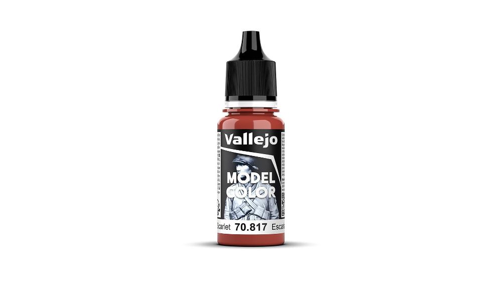 Vallejo 70817 Scharlachrot, matt, 18 ml Model Color NEU