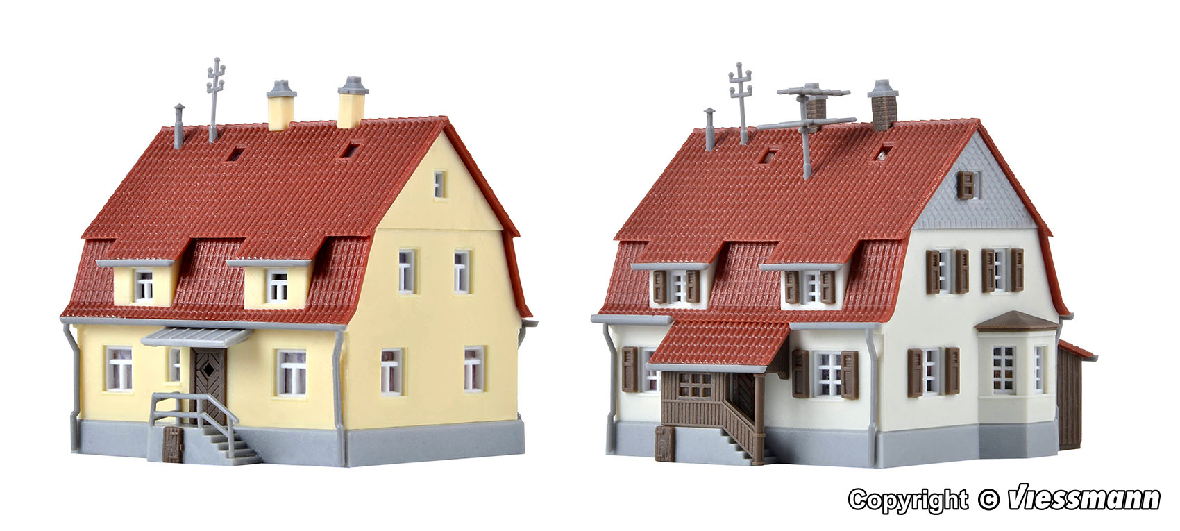Kibri 36782 Siedlungshaus aus den 20er Jahren 2 Stück Spur Z