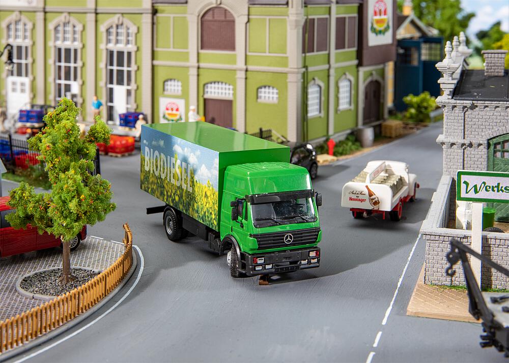 Faller 161436 Car System LKW MB SK Biodiesel (HERPA) 1:87 Spur H0 Neu