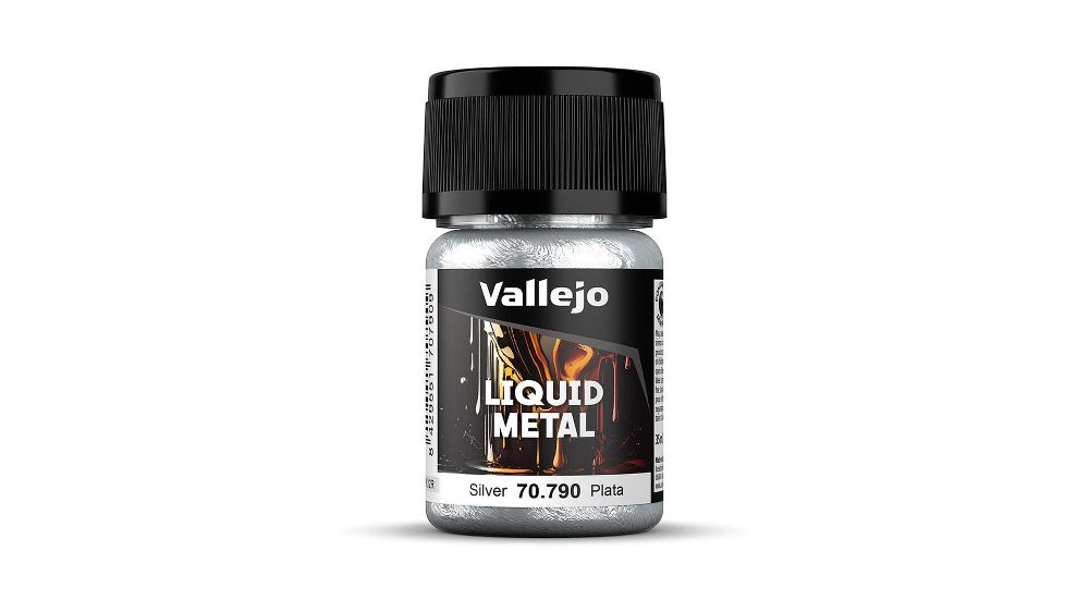 Vallejo 70790 Silber, Auf Alkoholbasis, Metallic, 35 ml Model Color NEU