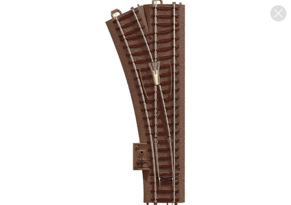 Trix 62611 Weiche links Länge 188,3 mm 1:87 Spur H0 DC Neu