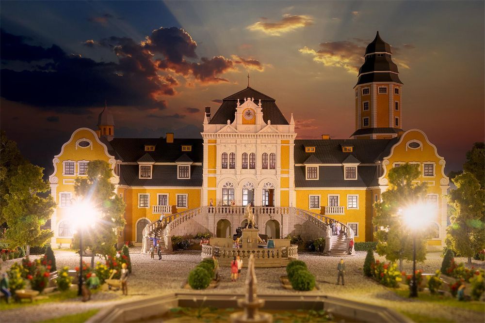 Faller 130830 Jagdschloss Bellevue 1:87 Spur H0 Bausatz NEU OVP