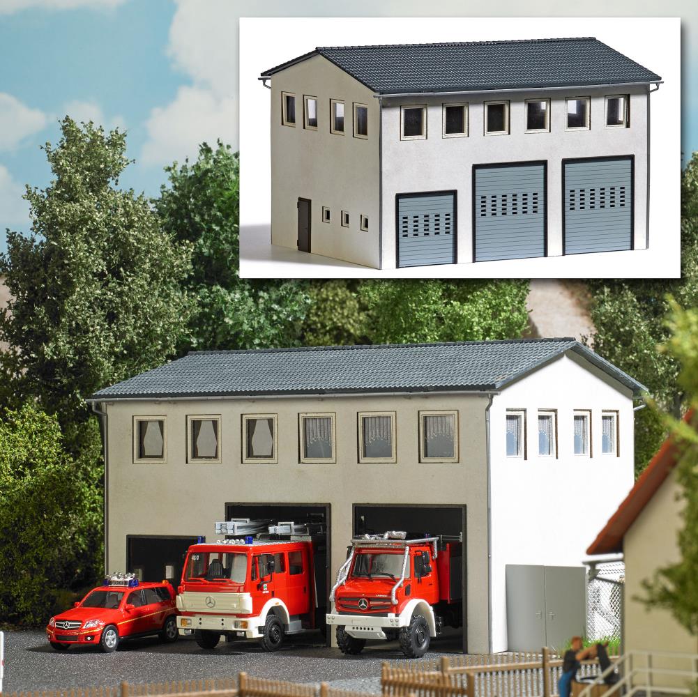 Busch 1962 Zweckbau der 1970er Jahre 1:87 Spur H0 Bausatz Neu