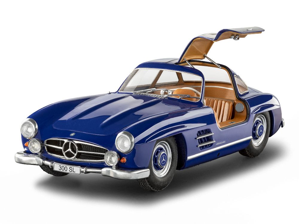Revell 05614 Geschenkset Mercedes-Benz 300 SL 140 Jahre MB 1:24