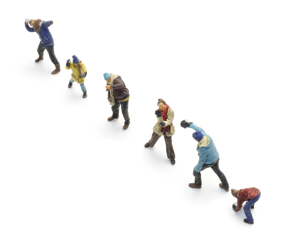 Artitec 5870148 Schneeballschlacht (6x)