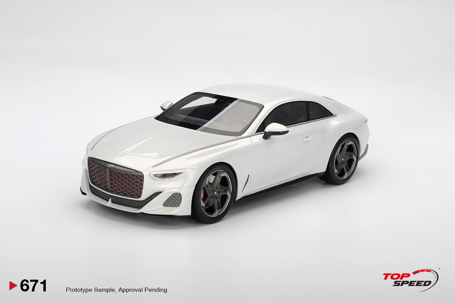 Top Speed TS0671 1:18 BENTLEY BATUR BONNEVILLE PEARL 2025
