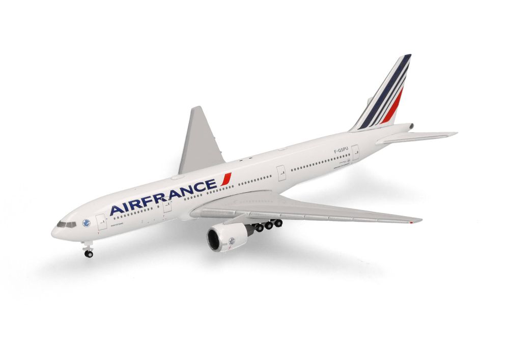 Herpa 539128 Air France Boeing 777-200 F-GSPU "Saint-Étienne" 1:500
