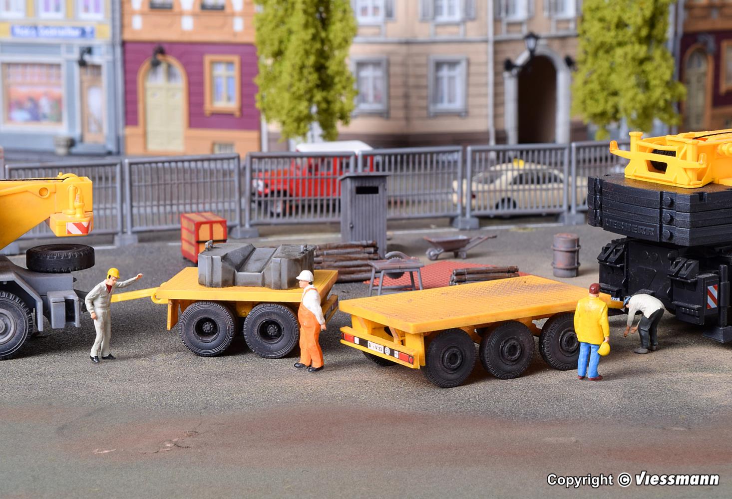 Kibri 13050 Gewichtanhänger für Mobilkräne 2 Stück 1:87 Spur H0