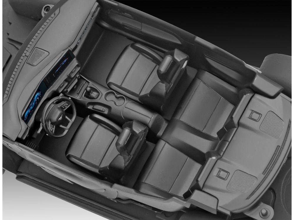 Revell 07743 2024 Ford Mustang GT (2 in 1) (Click System) 1:25 NEU