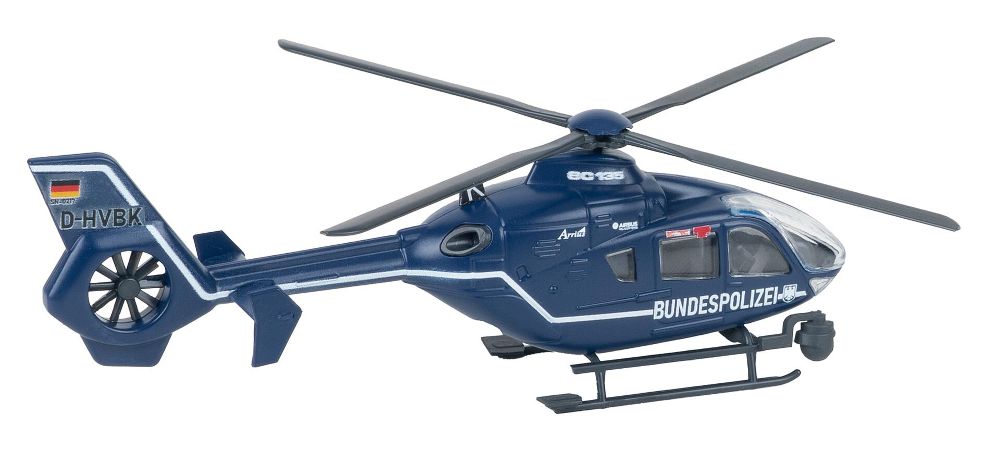 Faller 131023 Hubschrauber Bundespolizei 1:87 Spur H0 Bausatz NEU