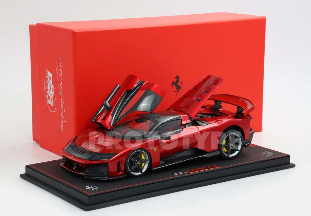 BBR HE180054H Ferrari F80 diecast full open 2026 PROJECT 1:18 Neu