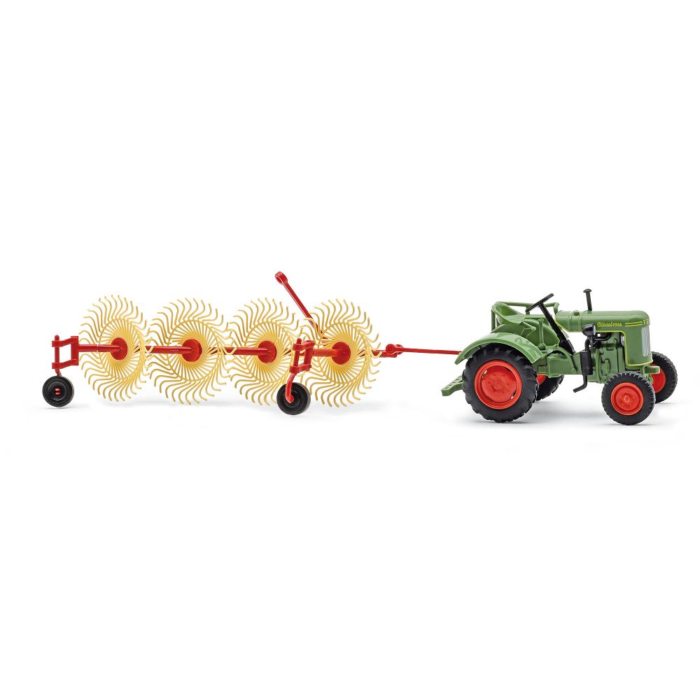 Busch 54155 Fendt F 15 Dieselross mit Bautz Spinne BS4 1:87 NEU