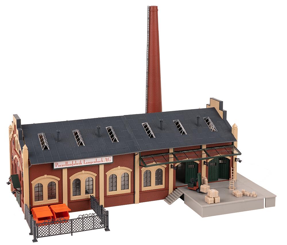 Faller 130885 Porzellanfabrik Langenbach 1:87 Spur H0 Bausatz Neu OVP