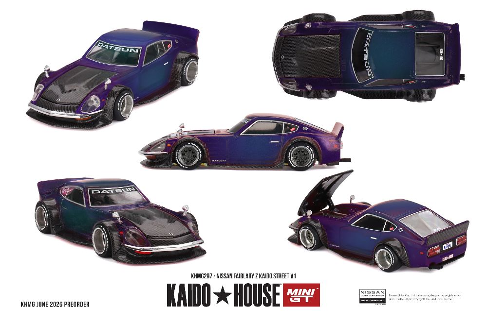 Kaido House KHMG297 1:64 NISSAN FAIRLADY Z KAIDO STREET V1 1978