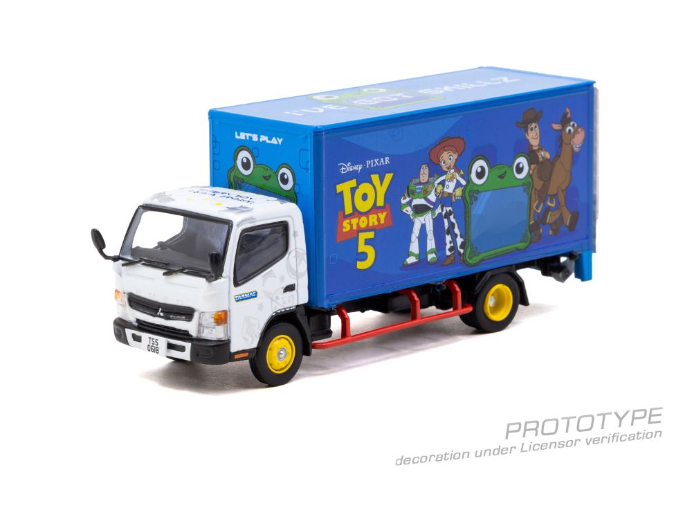 Tarmac Works T64T-TL002-TS 1/64 Mitsubishi Fuso Canter Toy Story 5