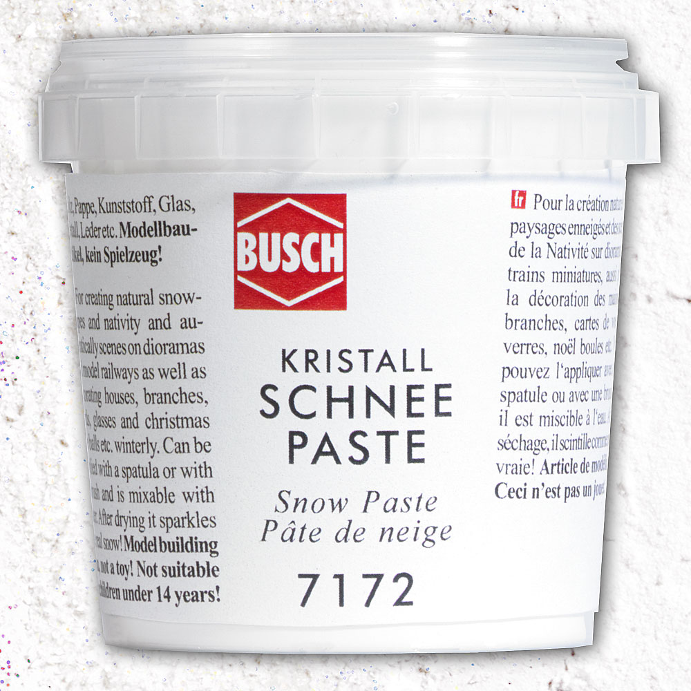 Busch 7172 Kristall-Schneepaste 150 ml NEU OVP