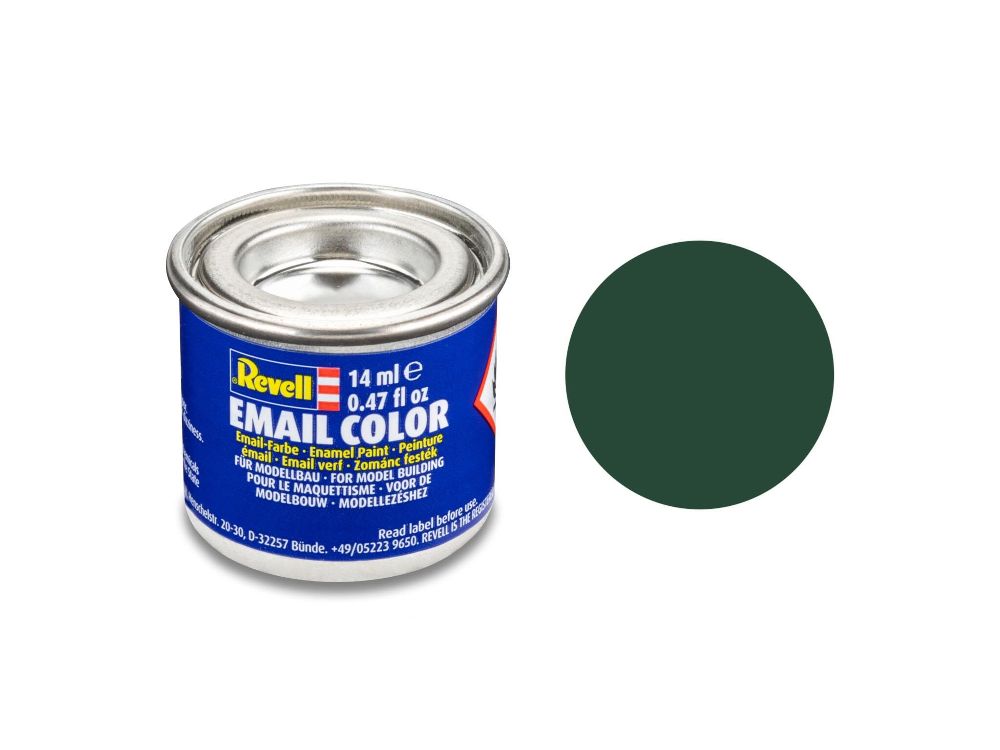 Revell 32168 Email Color dunkelgrün matt RAF FS34079 14 ml-Dose