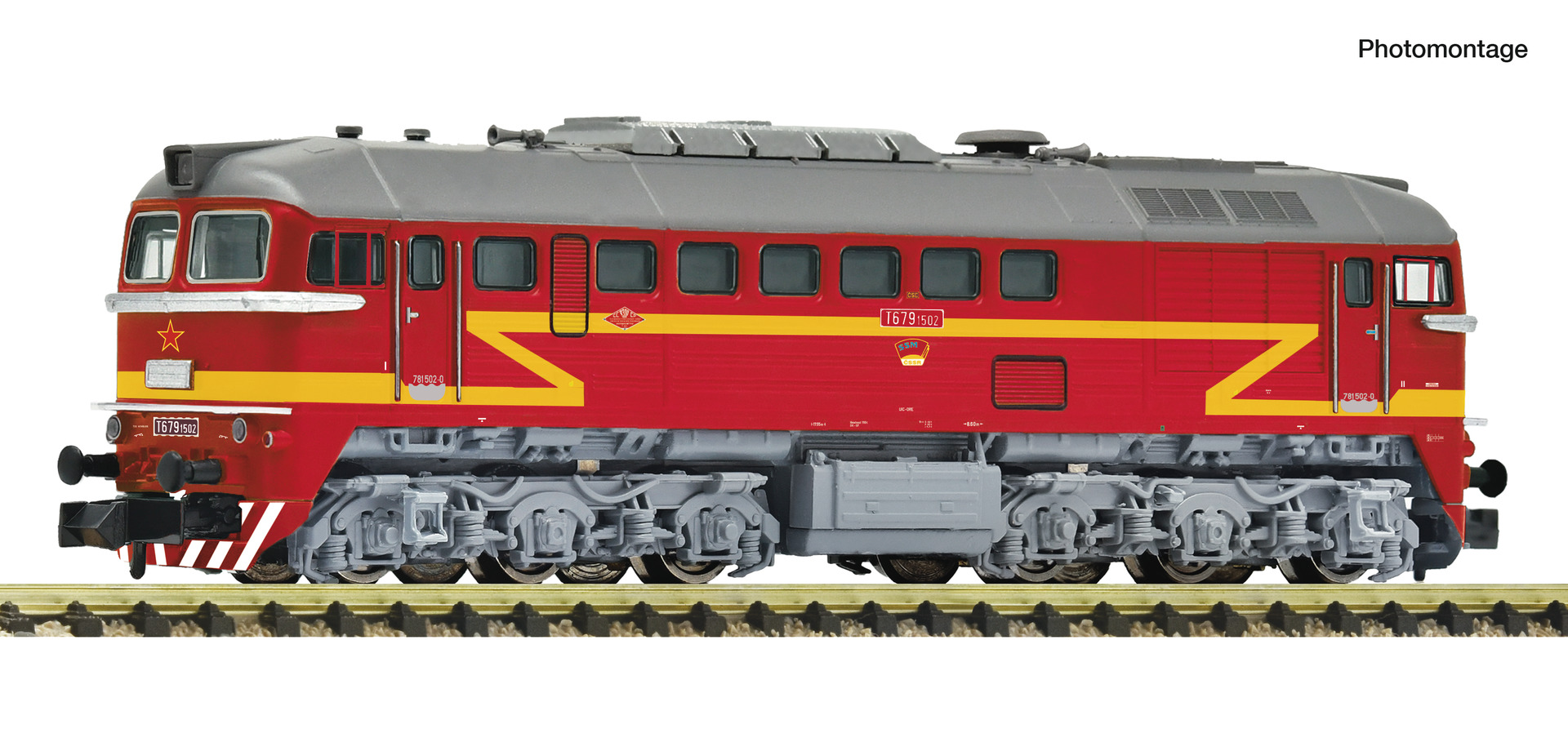 Fleischmann 7370037 Diesellokomotive T 679 1502