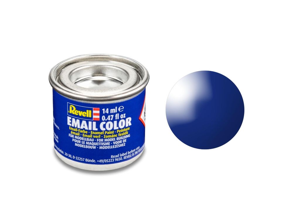 Revell 32151 Email Color ultramarinblau glänzend RAL 5002 14 ml-Dose
