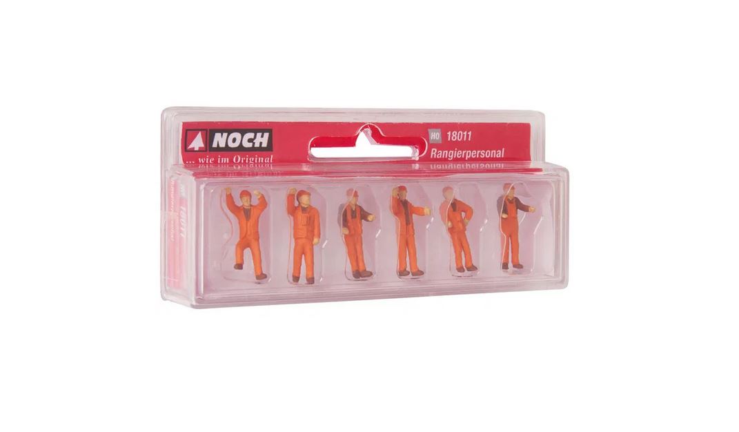 Noch 18011 Rangierpersonal 1:87 Spur H0 Neu OVP Hobby-Figuren