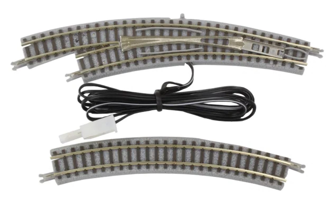 Rokuhan R026 Bogenweiche links R220/195-30° 1:220 Spur Z Neu