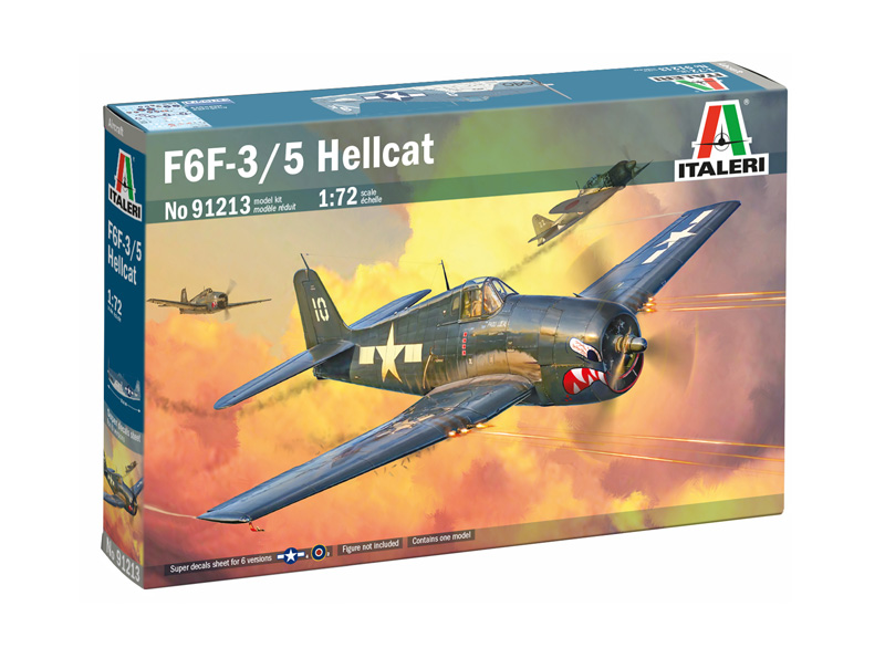 Italeri 91213 F6F-3/5 Hellcat 1:72 Modellbausatz NEU OVP
