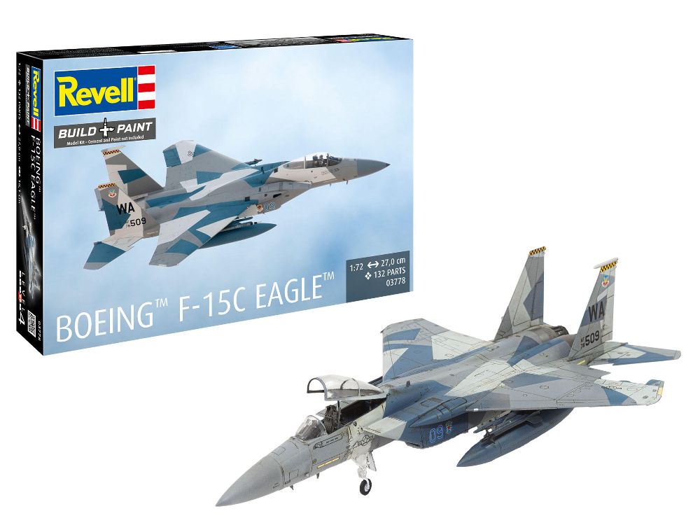 Revell 03778 Boeing F-15C Eagle 1:72 Modellbausatz NEU OVP