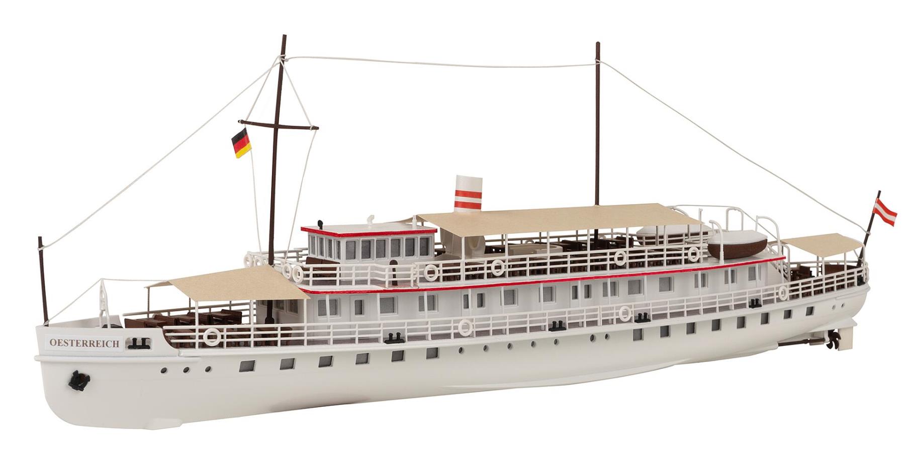 Faller 222415 Fahrgastschiff Oesterreich 1:160 Spur N Bausatz Neu