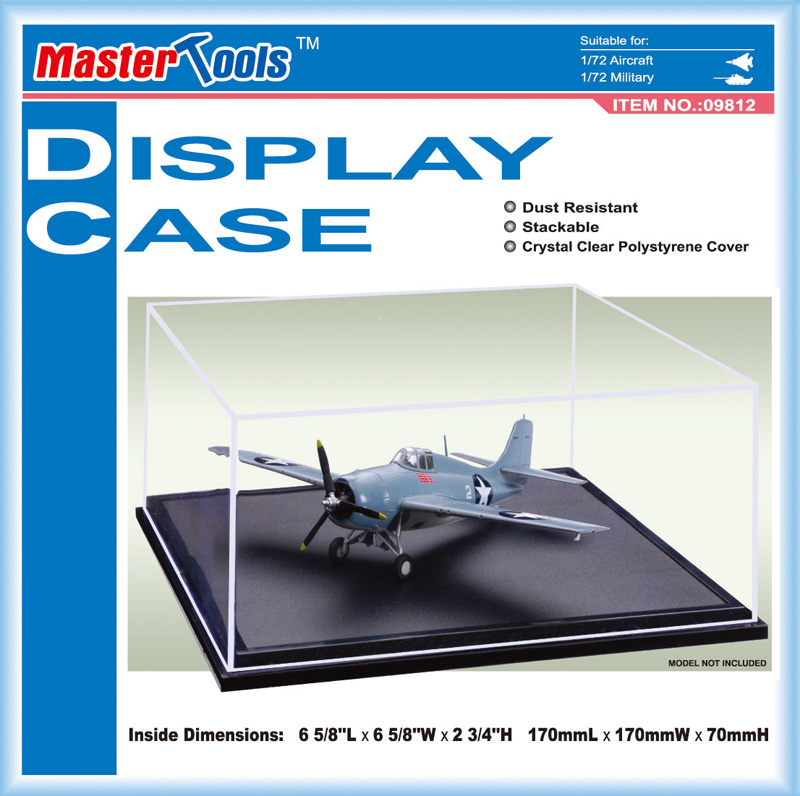 Master Tools 09812 Display Case 170x170x70mm NEU OVP Vitrine