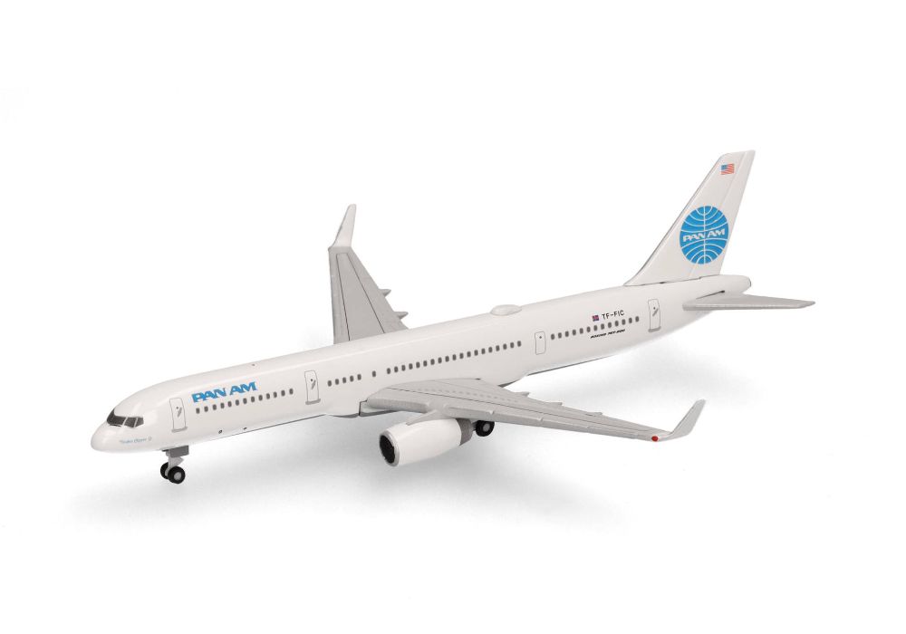 Herpa 538602 Pan Am Boeing 757-200 Tracing the Transatlantic 1:500