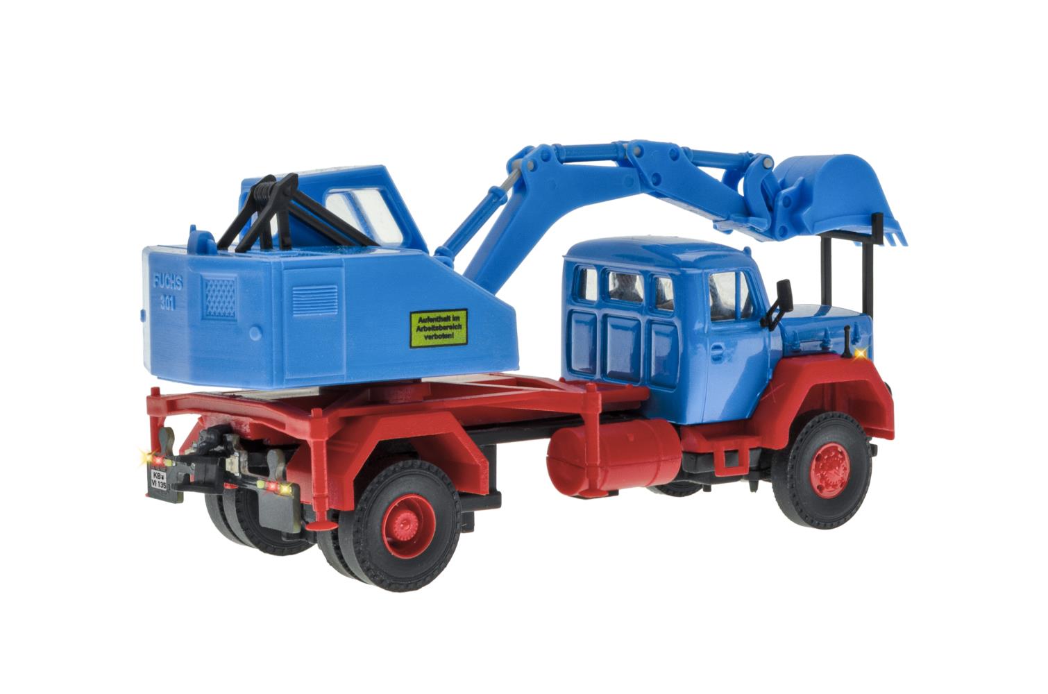 Viessmann 8135 MAGIRUS DEUTZ 2-achs Eckhauber - Spur H0 1:87