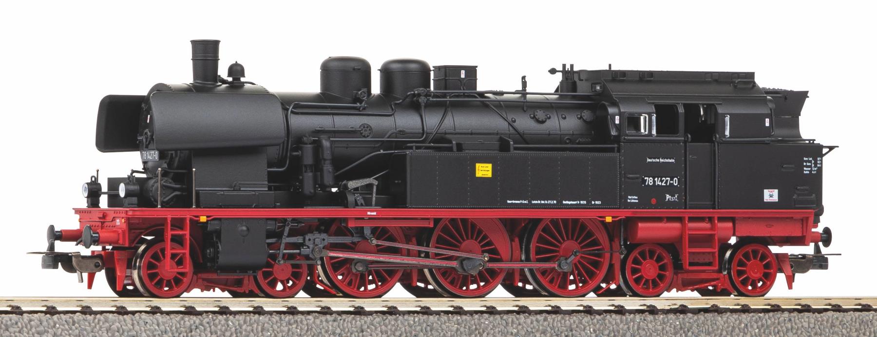 Piko 50619 Sound-Dampflok BR 78 DR IV 1:87 Spur H0 AC Neu