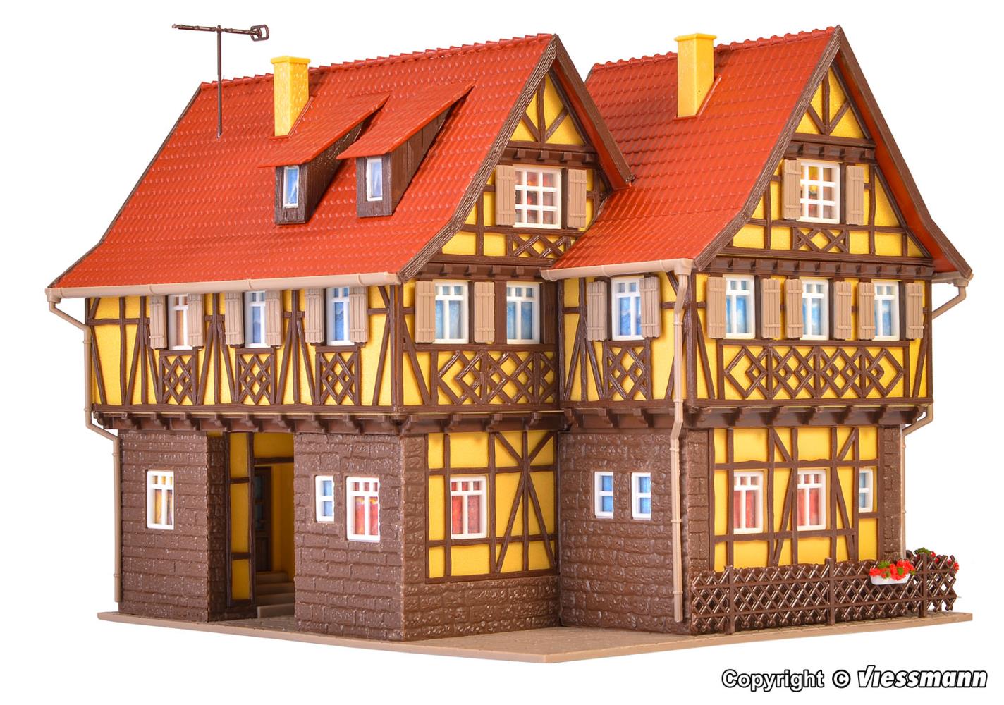 Vollmer 43692 Blumengeschäft mit Inneneinrichtung 1:87 Spur H0 Neu