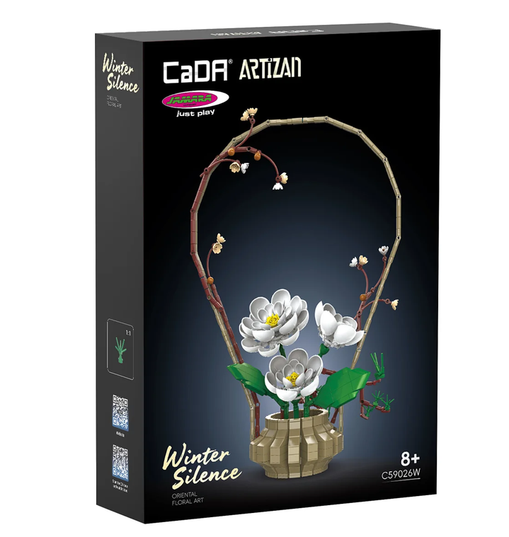 CaDA C59026W Blumenstrauß Winter 1:1 Bausatz NEU OVP Bricks