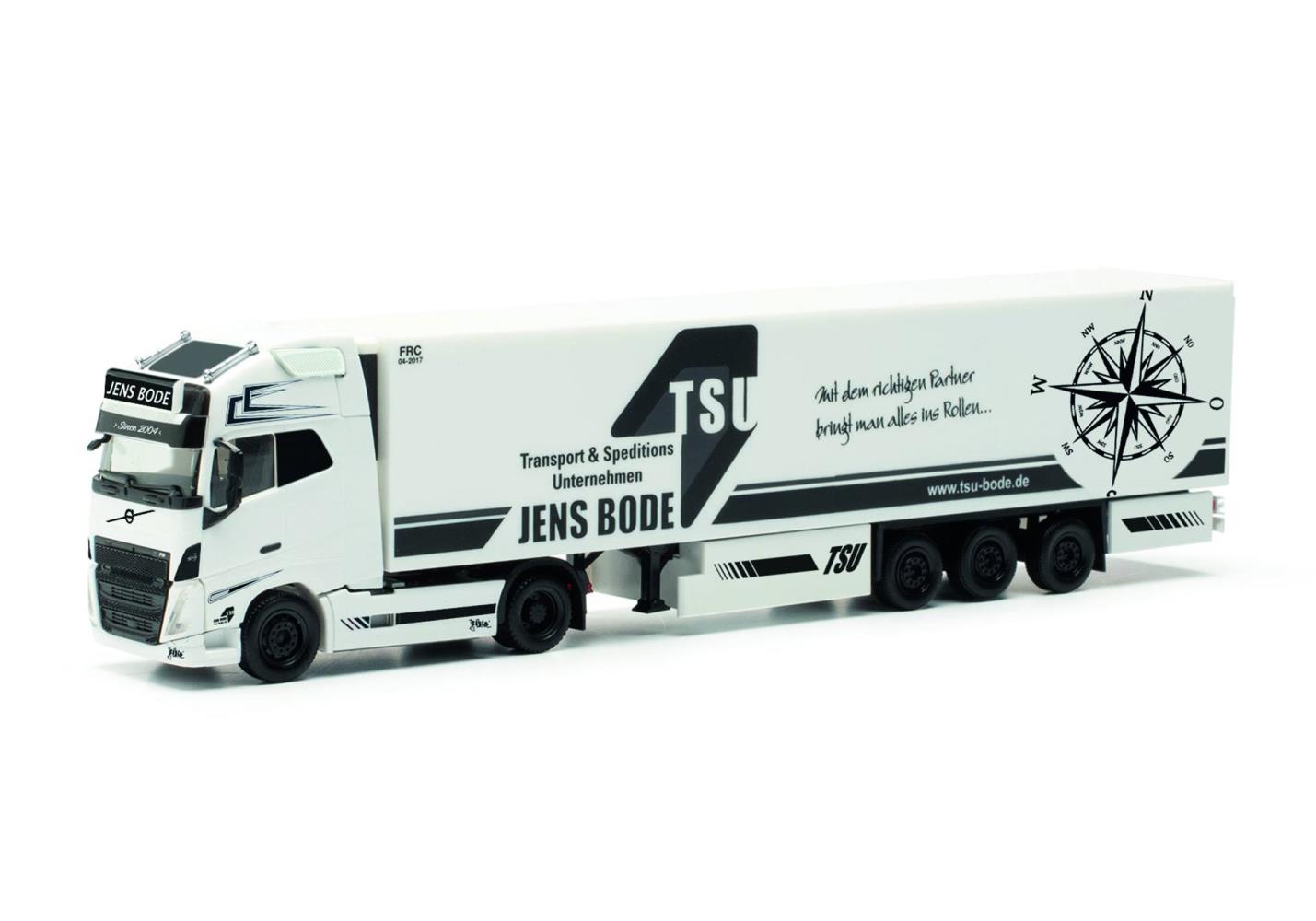 Herpa 317528 Volvo FH Gl. XL 2020 Kühlkoffer-Sattelzug 1:87 Neu