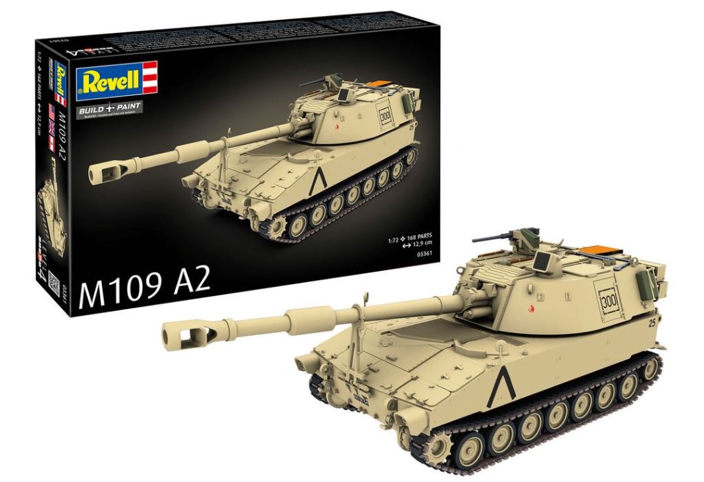Revell 03361 M109 A2 1:72 Modellbausatz Neu OVP