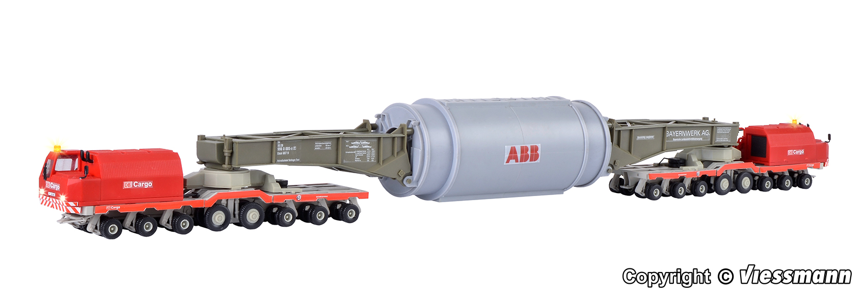 Kibri 13523 DB Heuler Schwerlastselbstfahrer mit Ladegut 1:87 NEU