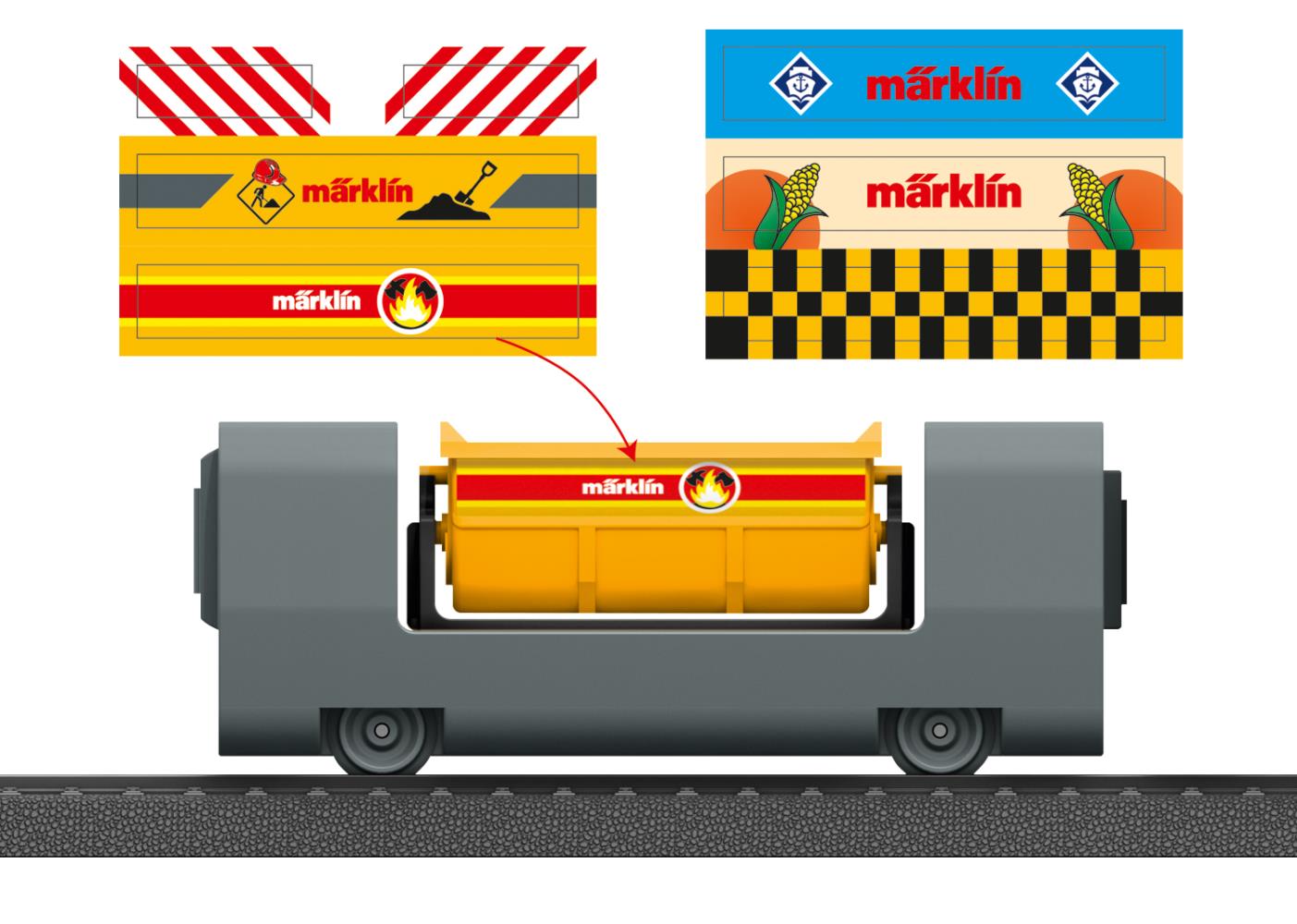 Märklin 44141 my world Kippwagen 1:87 Spur H0 Neu OVP