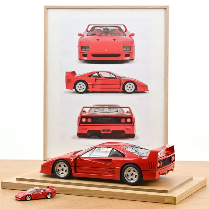 Norev 127902 Ferrari F40 1987 Red 1:12 (Reprod 2026)