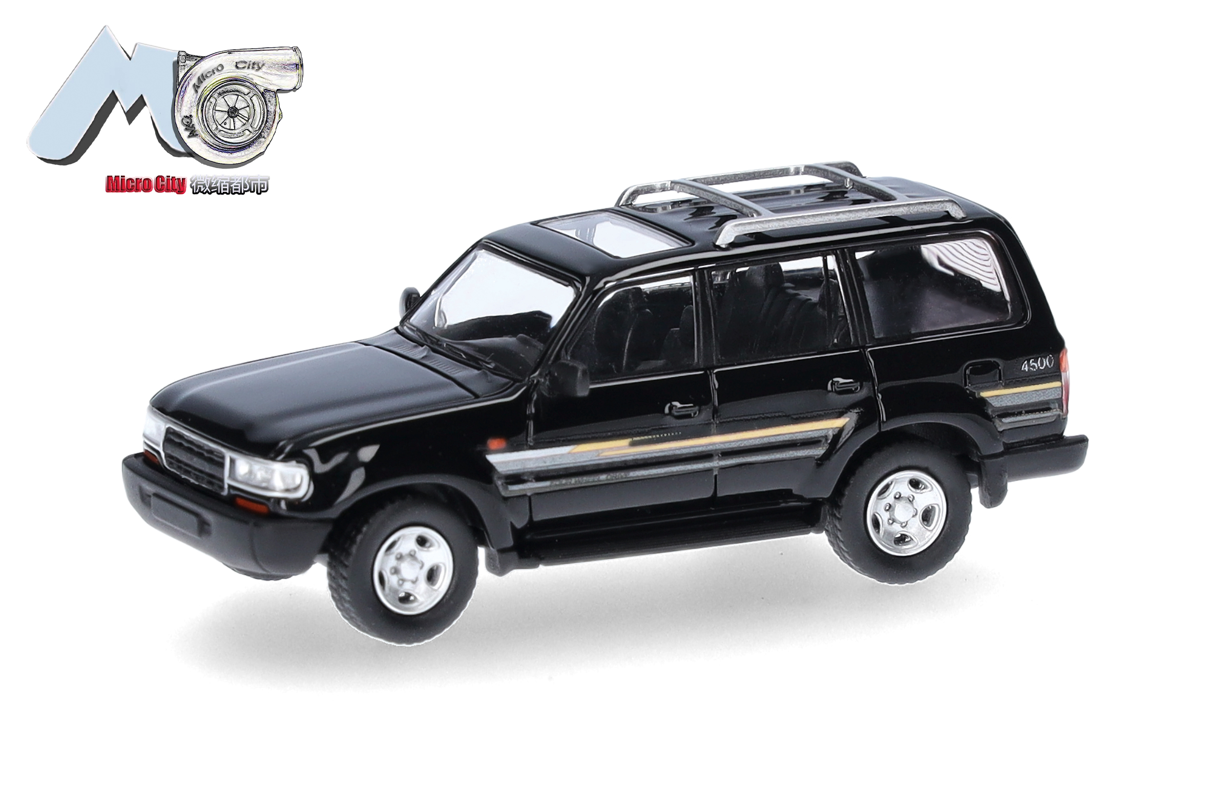 Herpa 87MC000124 Toyota Landcruiser 80, schwarz