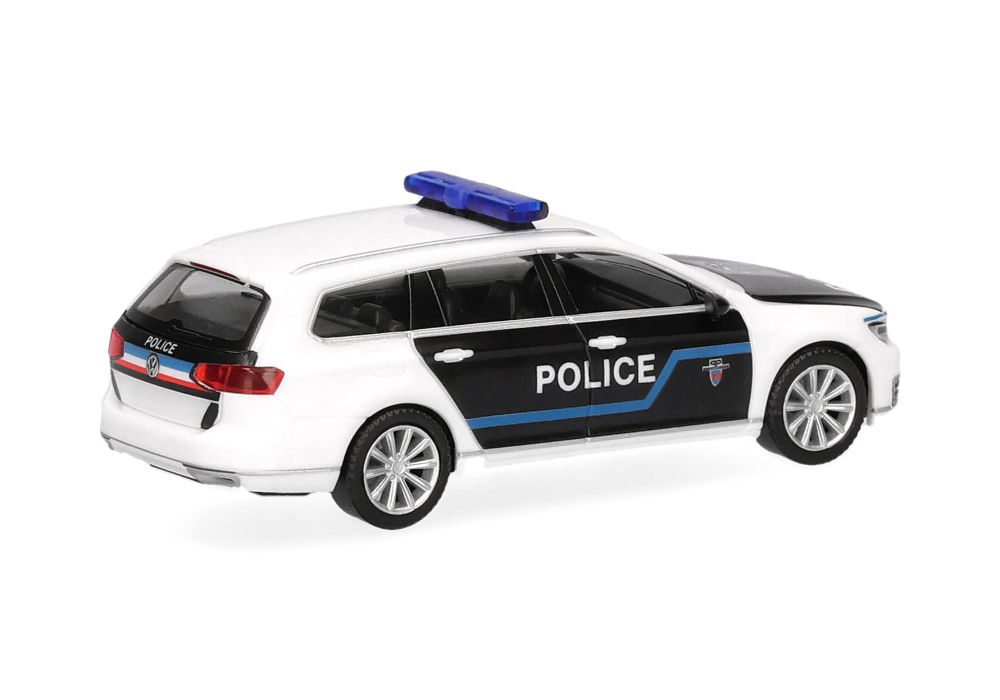 Herpa 099097 VW Passat Variant GTE "Police Paris" 1:87 Spur H0 NEU